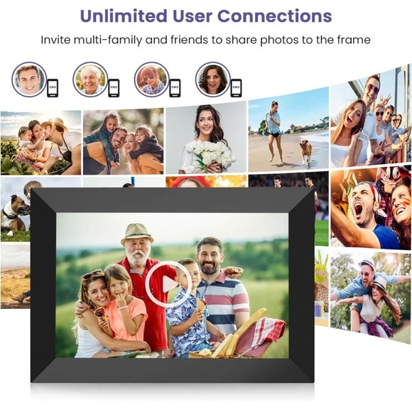 NIB 10.1 Inch WiFi Digital Picture Frame - Picture 4 of 6